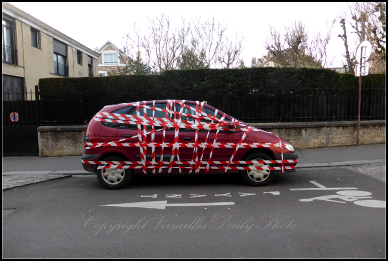 Wrapped car Versailles