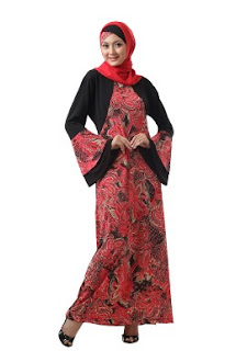 Model Gamis Batik Untuk Ibu Menyusui Kumpulan Busana Muslim Untuk Ibu Menyusui Atau Busui