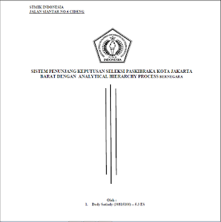 SPK sistem penunjang keputusan
