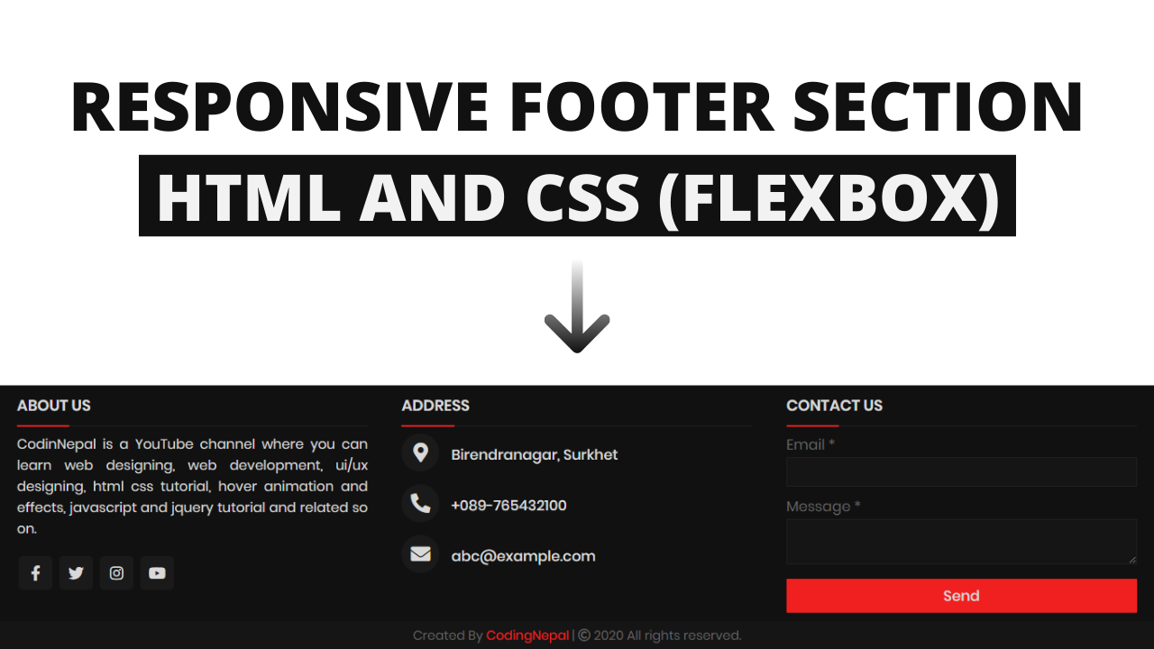 Писать html css. Футер html. Футер сайта html. Футер html CSS. Футер хтмл.