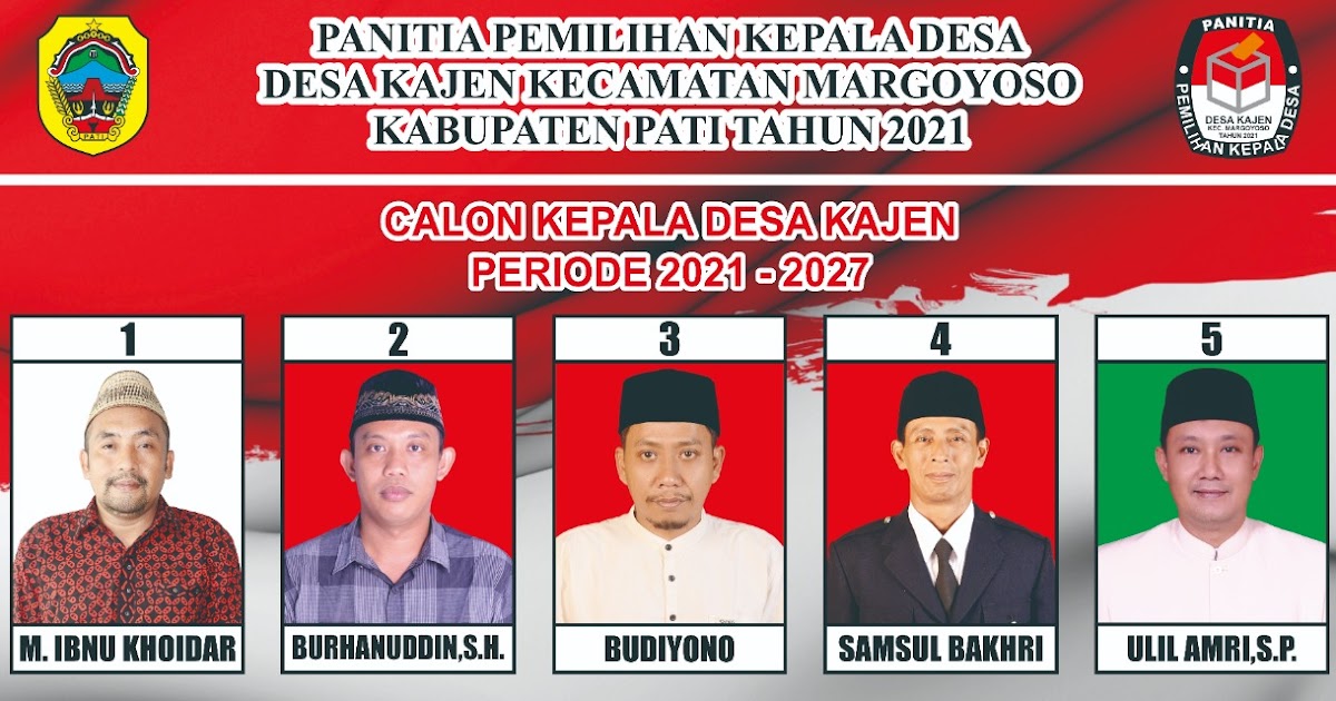 Persiapan Penyampaian Visi-Misi Calon Kepala Desa Kajen