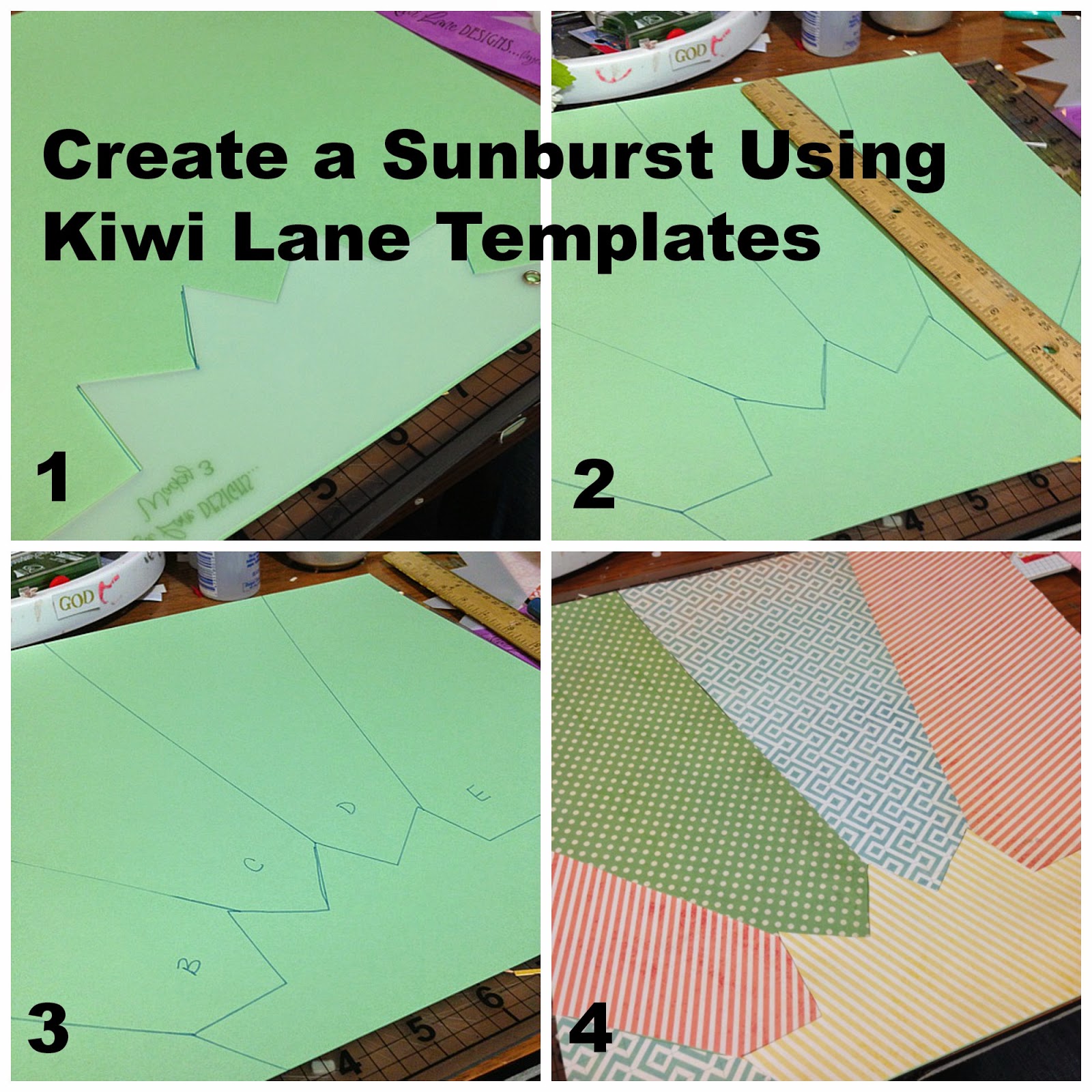 scrapping-with-christine-creating-a-sunburst-using-kiwi-lane-templates