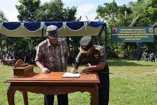 Bupati Pekalongan Buka TMMD Sengkuyung Tahap I Tahun 2016