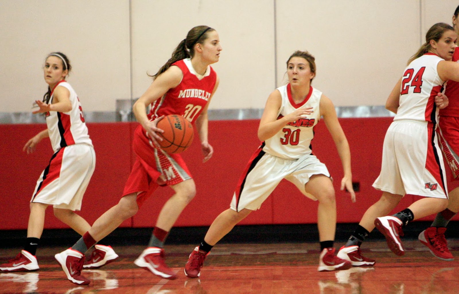 Mark Kodiak Ukena IHSA Varsity Girls Basketball Mundelein Holiday