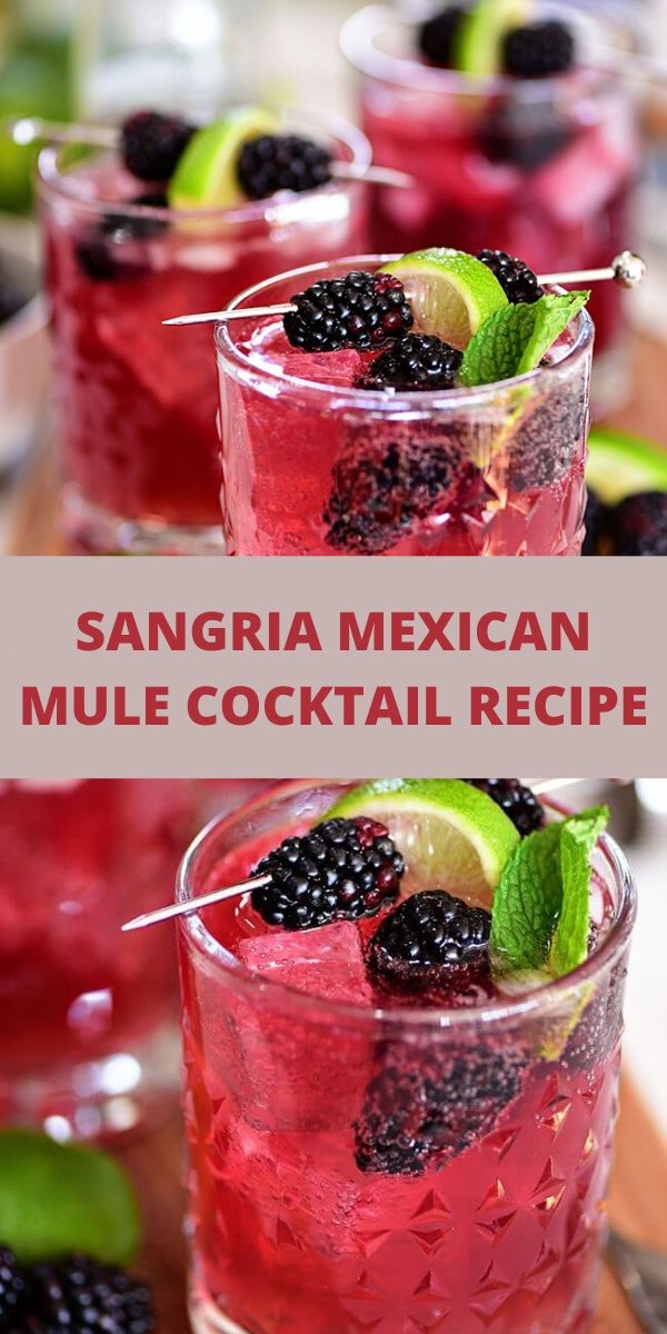 SANGRIA MEXICAN MULE COCKTAIL RECIPE Foods Healthy Recipes sangria-mexican-mule-cocktail-recipe-foods-healthy-recipes