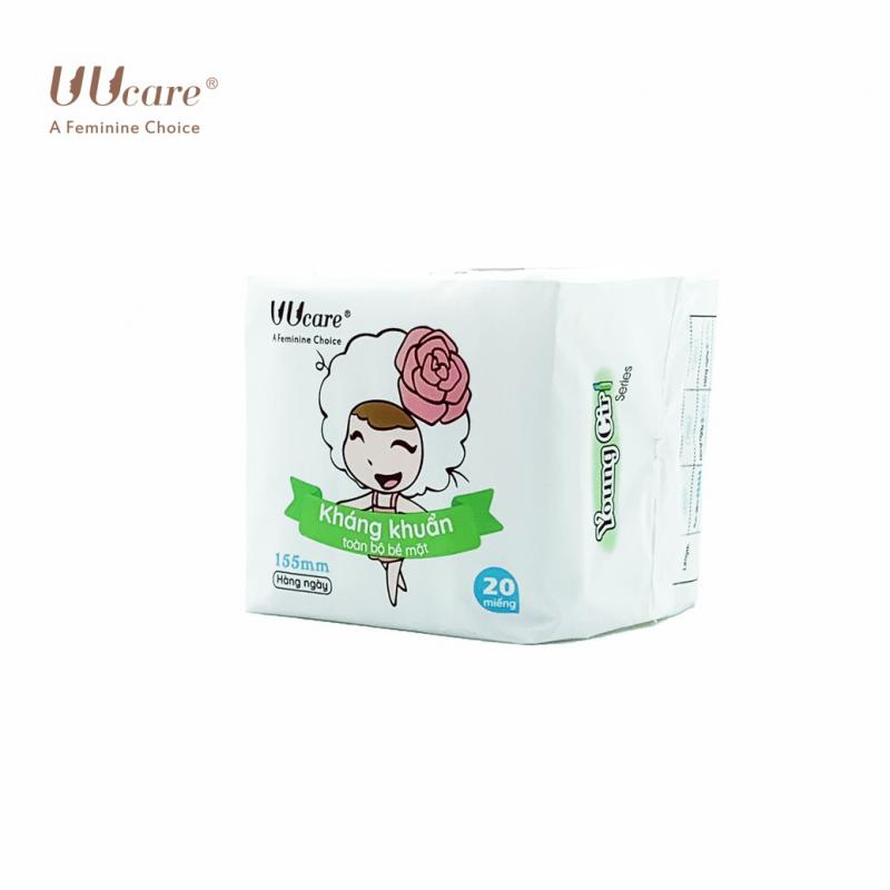 BĂNG VỆ SINH YOUNG GIRL HÀNG NGÀY 20 MIẾNG 155MM – UUCARE