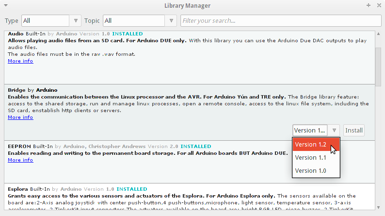 Установить Library Manager. Как объявить библиотеку в Arduino. Установить library