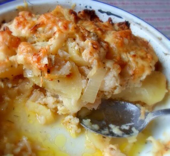 Potato, Cauliflower and Cheddar Bake The English Kitchen