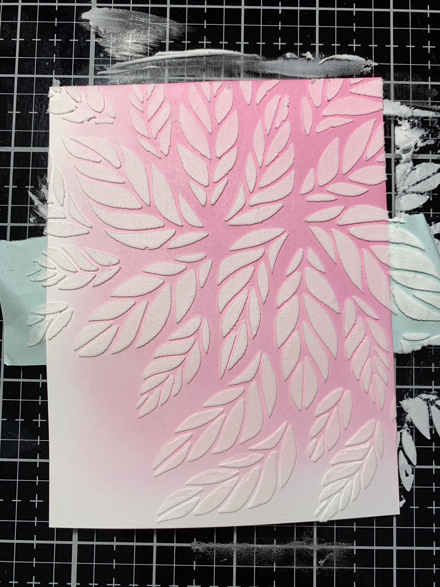 Texture Paste W/Stencil