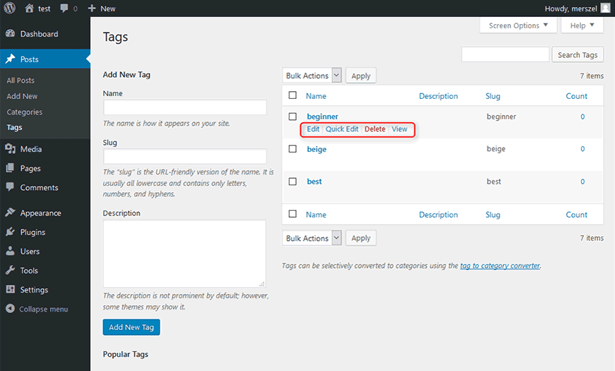 Membuat Tags WordPress Edit Membuat Tags WordPress Edit