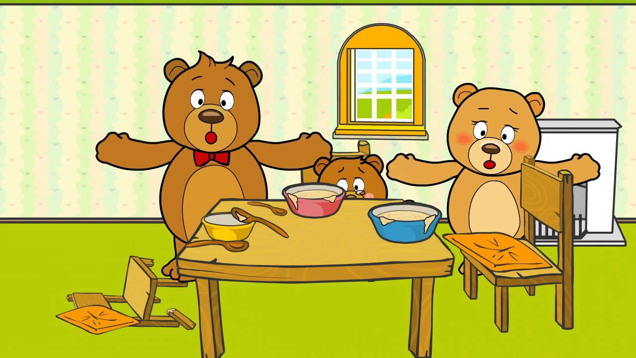 Три медведя представляют. Три медведя. Посуда трех медведей. Три медведя сказки. Три медведя иллюстрации.