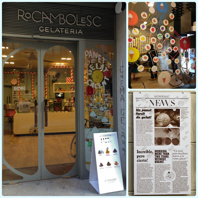 Rocambolesc Gelateria Girona, Spain Dollybakes