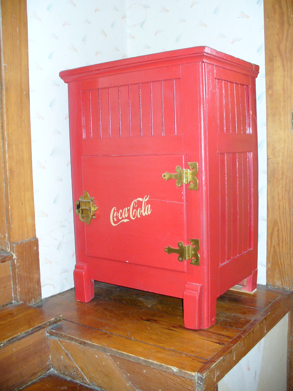 Our Arts and Crafts Home CocaCola Ice Box