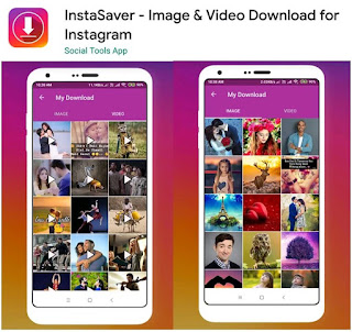 cara download foto instagram di android