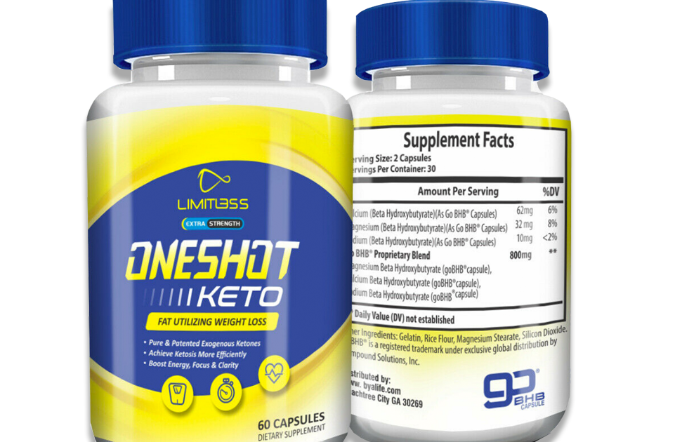One Shot Keto Ultra Weight Loss Fat Burner Supplement!