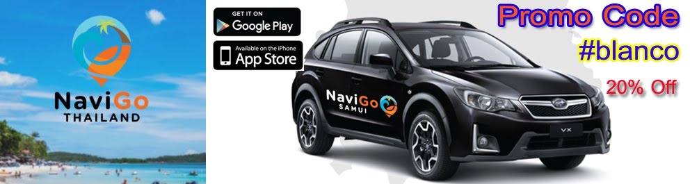 Navigo Samui (Navigo Thailand) Use Promo Code #blanco for 20% discount at the first ride