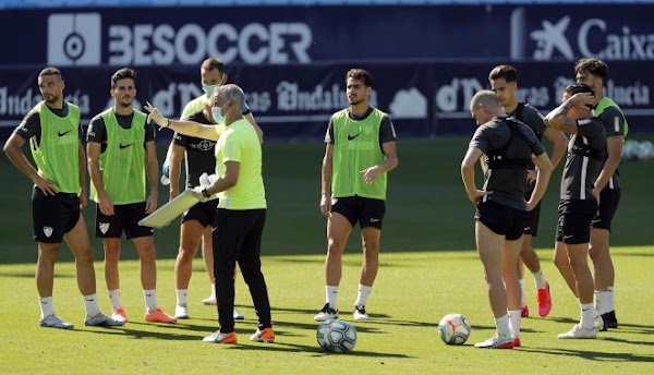 El Málaga entra en la fase 4 de entrenamientos