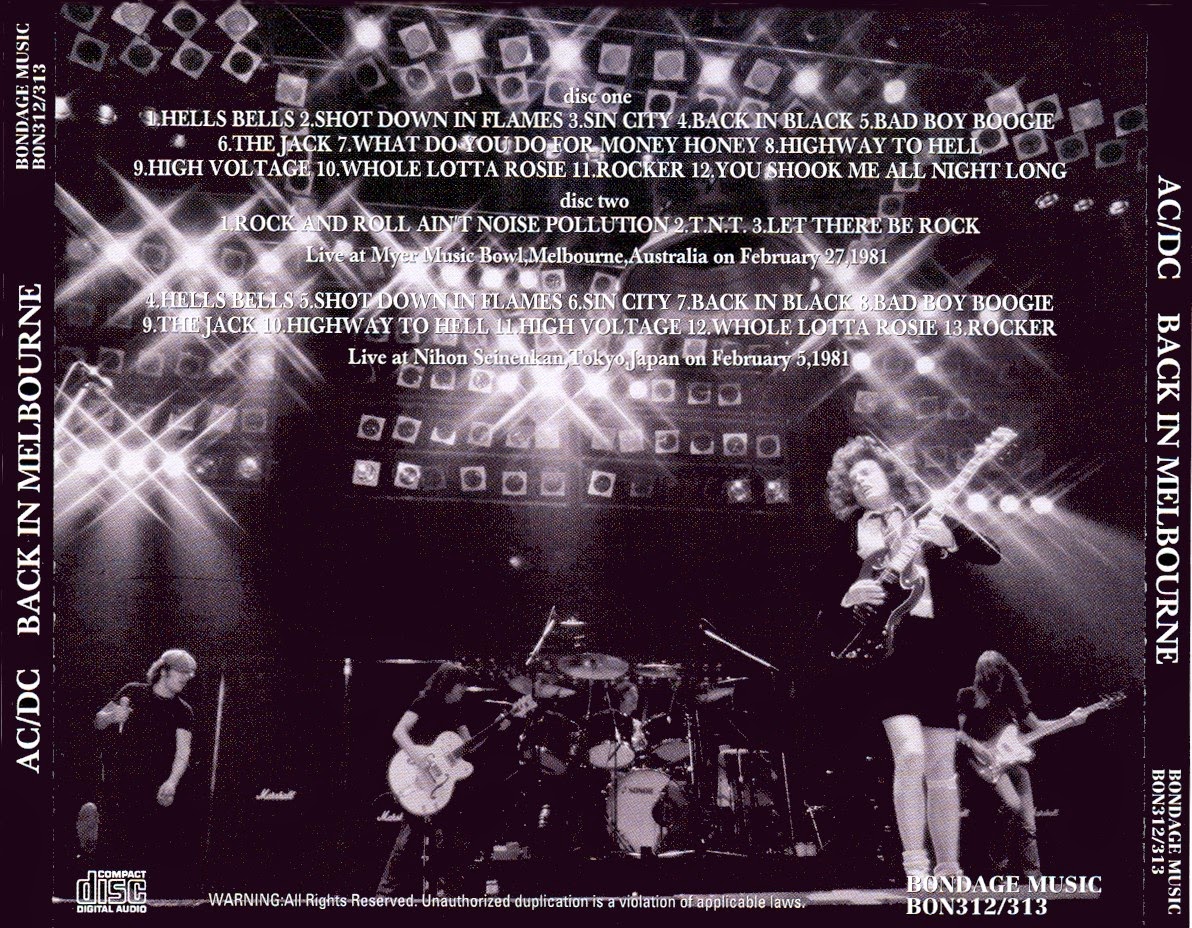 T.U.B.E.: AC/DC - 1981-02-27 - Melbourne, AU (SBD/FLAC)