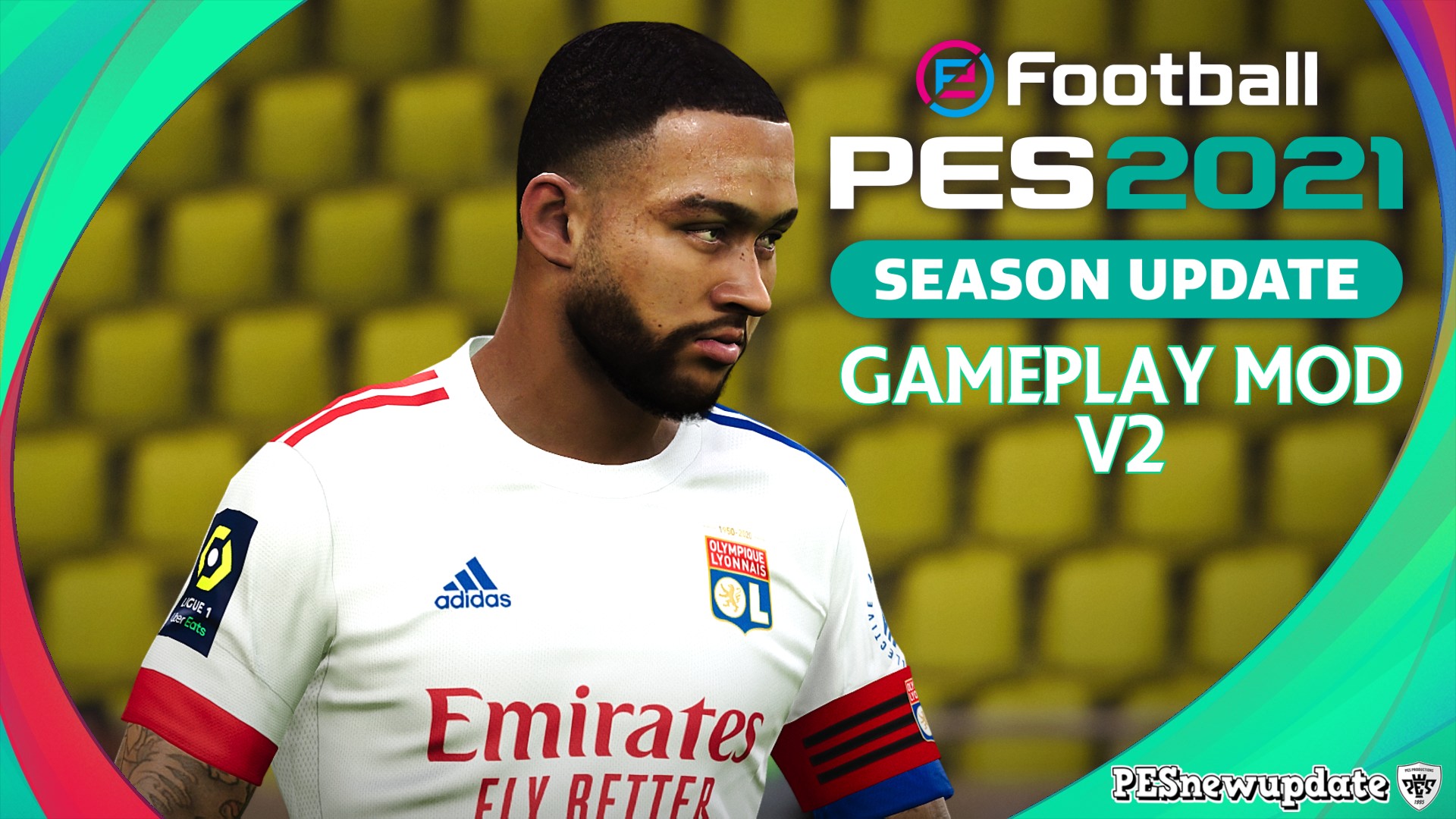 PES 2021 Gameplay Mod Live Football Match V2 by Holland ~ PESNewupdate Free Download Latest Pro Evolution Soccer Patch and Updates