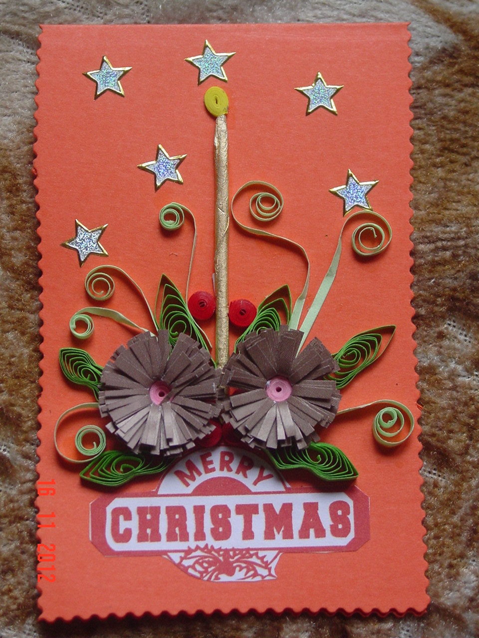Faith's Quilling Christmas cards