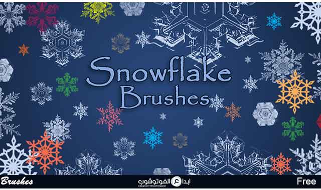 Snowflake brushes