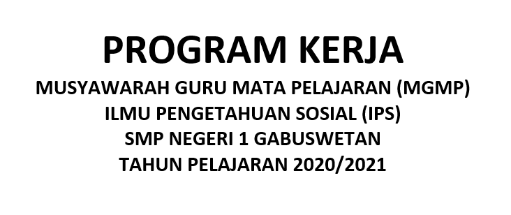 Program Kerja Mgmp Sekolah Didno76 Com