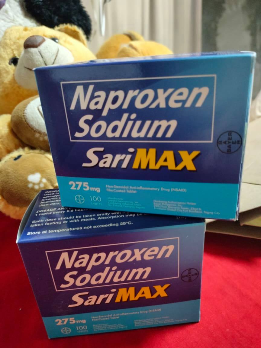 Naproxen Sodium (Sarimax) For Body Pain, Muscle Pain and Arthritis