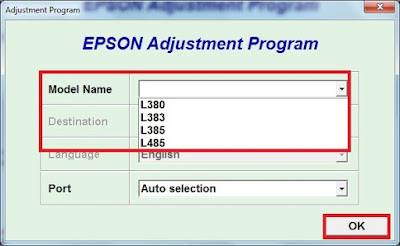 Cara Reset Printer Epson L380 L383 L385 L485