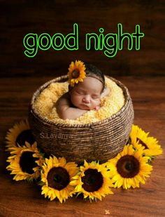 good night baby images