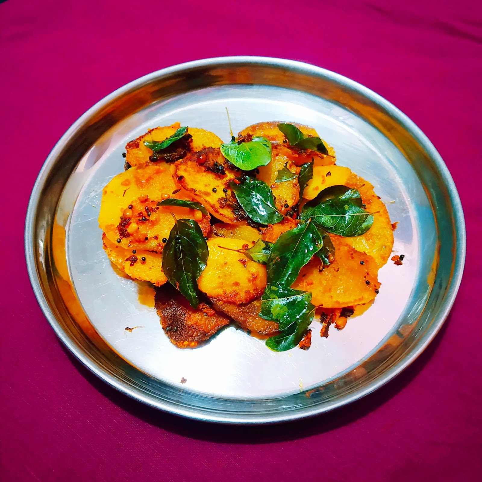 Urulai Kizhangu Varuval Recipe Potato fry Recipe