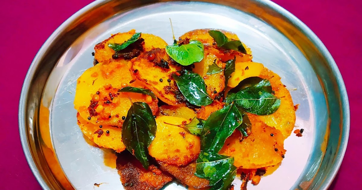 Urulai Kizhangu Varuval Recipe Potato fry Recipe