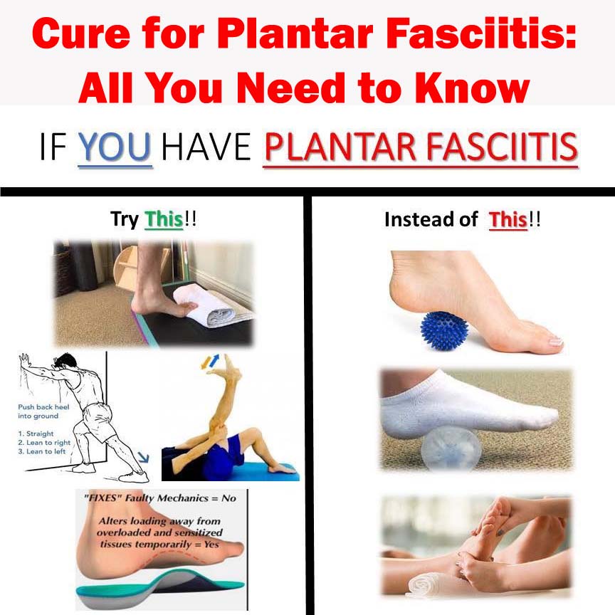 Fast And Effective Solution For Painful Heels Cure For Plantar