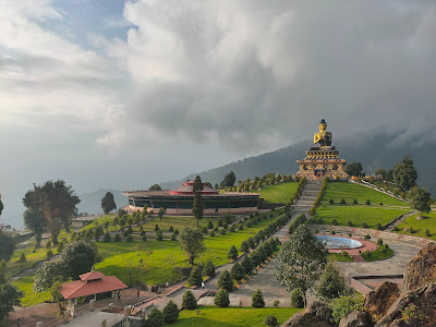 Buddha Park, Ravangla, Sikkim, India This grand park is also known as Tathagata Tsal. The Buddha statue is the fourth-tallest statue in India.