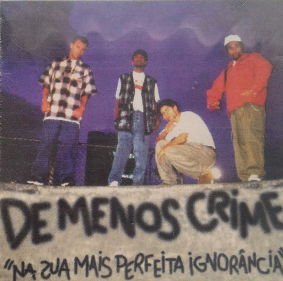 De Menos Crime – Na Sua Mais Perfeita Ignorância - (CD - 1995) FRENTE