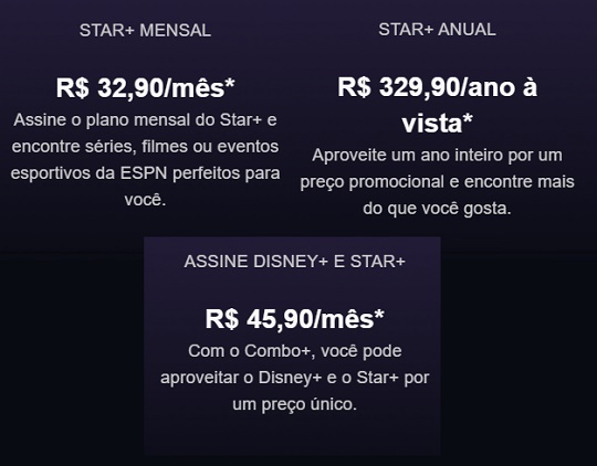 disney star preço