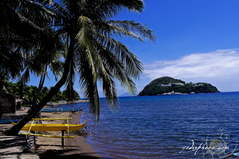 View of the Bellarocca Resort in Marinduque