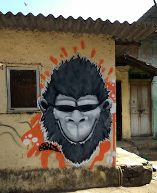 street art, street, art, painting, mural, chapel road, bandra, mumbai, incredible india, graffiti