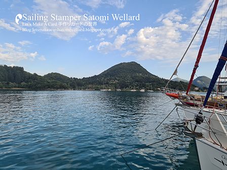 Life on Sailing Boat SATOMI in Greece  by Sailing Stamper Satomi Wellardギリシアでの船上生活レポ