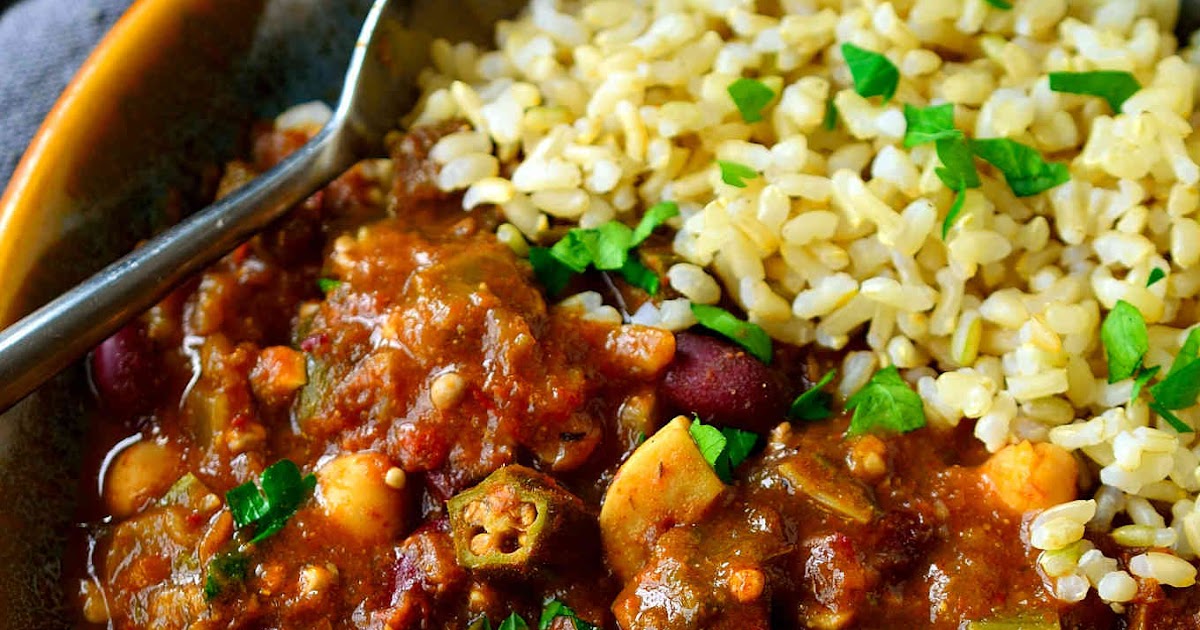 VEGAN GUMBO RECIPE Sahara's Cooking