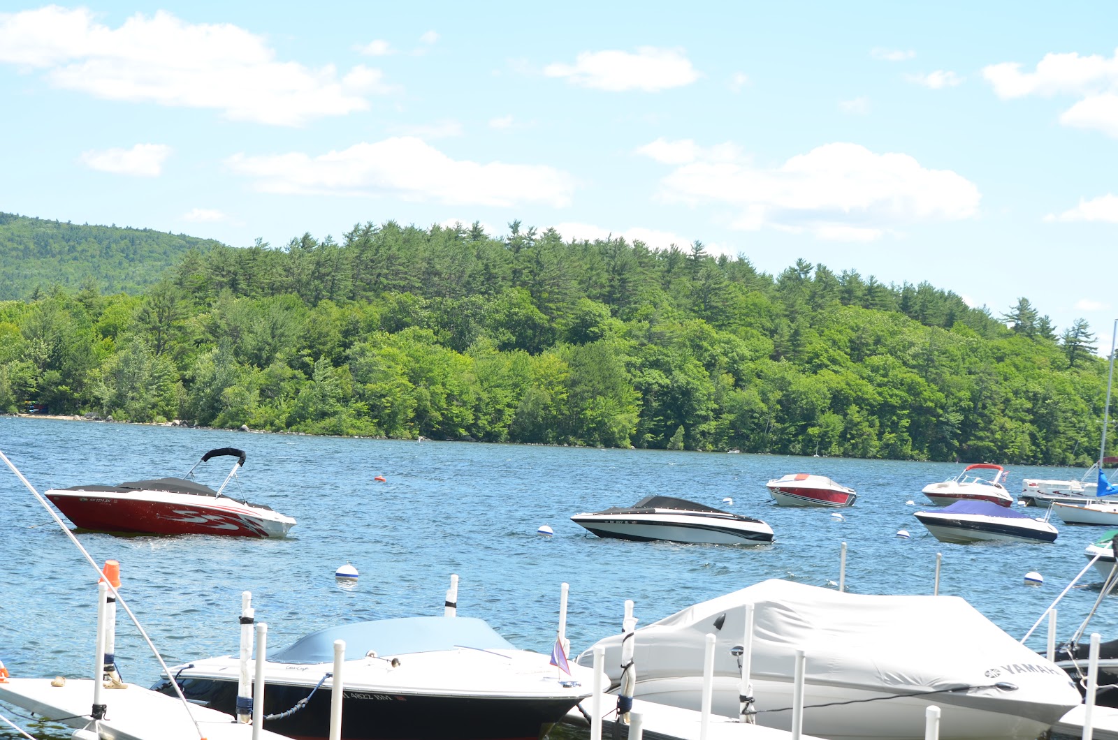 Generally Jenny Tubing On Newfound Lake in NH