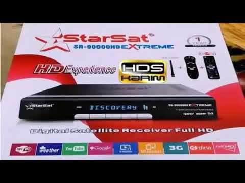 Starsat Sr 90000hd Extreme Satellite Receiver Unboxing Youtube