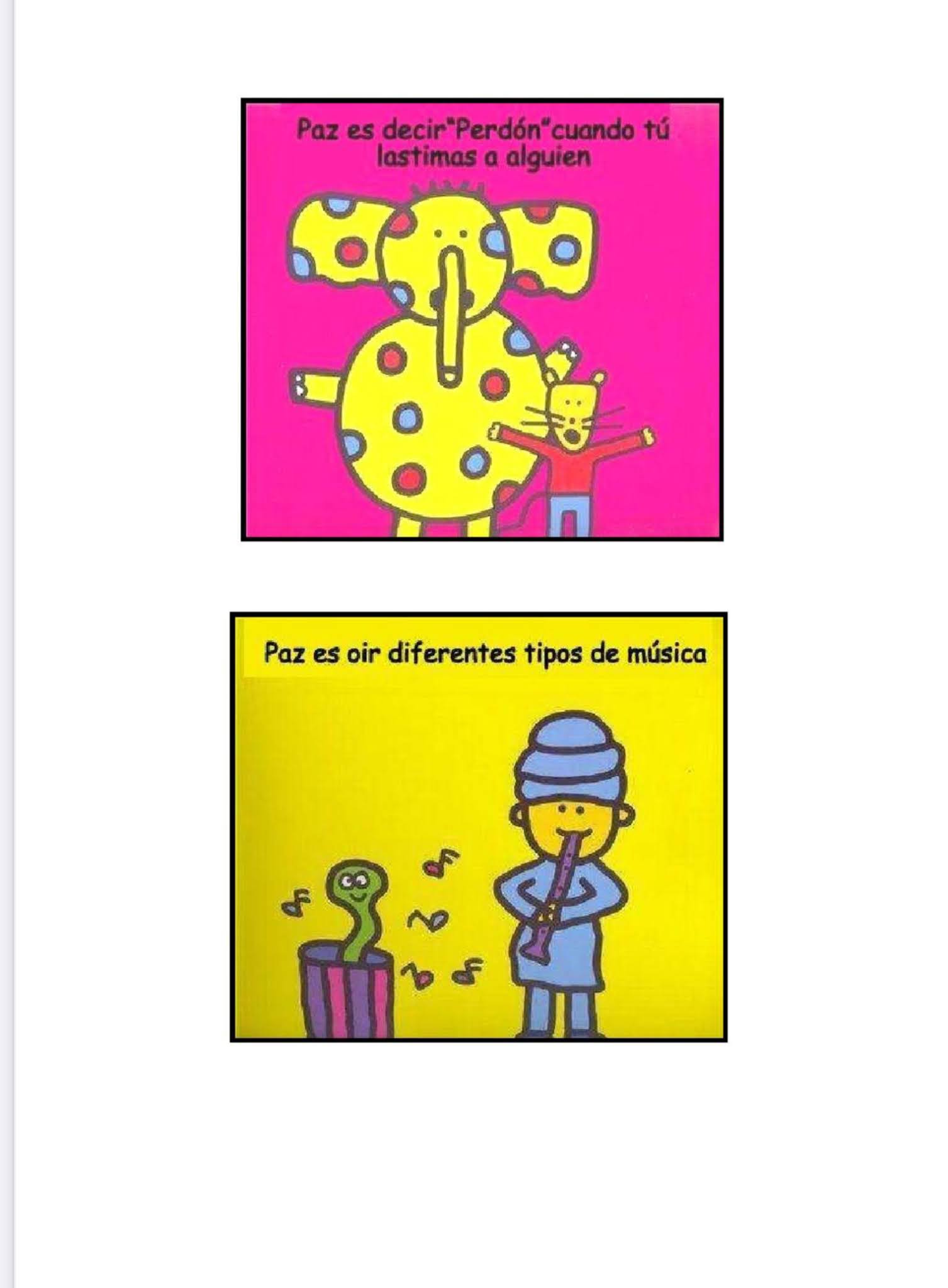 LECTURAS PARA EL DÍA DE LA PAZ C.E.I.P. Santa Teresa Doctora