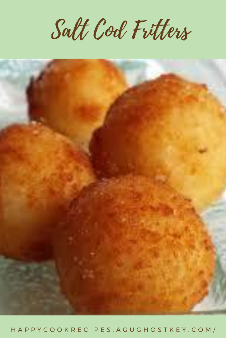 Salt Cod Fritters happy cook