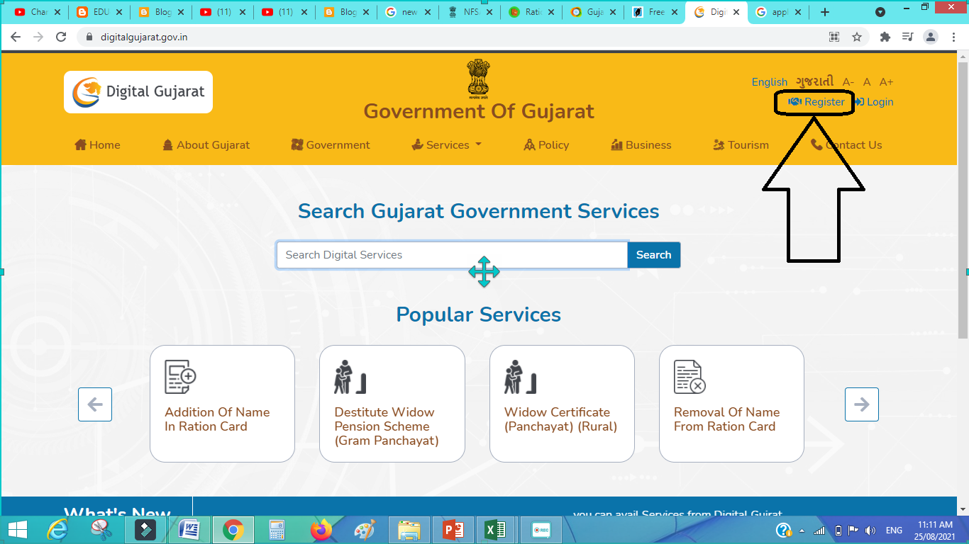 Ration Card Gujarat Online Apply 202122 digitalgujarat.gov.in
