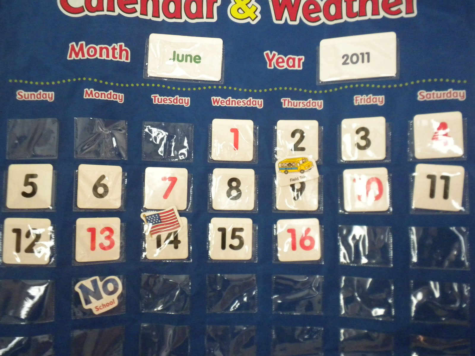 Make Early Learning Fun! Calendar Play What Day Is It?