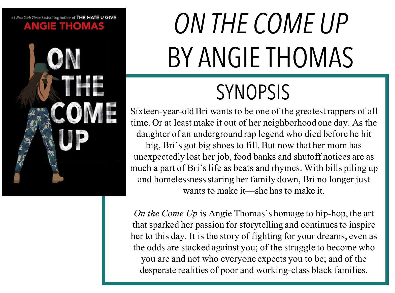 book review on the come up