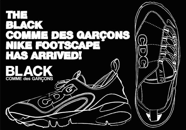 BLACK COMME des GARÇONS x Nike Air Footscape 2019