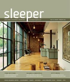 Sleeper. Hotel design, Development & Architecture 46 - January & February 2013 | ISSN 1476-4075 | TRUE PDF | Bimestrale | Professionisti | Alberghi | Design | Architettura
Sleeper is the international magazine for hotel design, development and architecture.
Published six times per year, Sleeper features unrivalled coverage of the latest projects, products, practices and people shaping the industry. Its core circulation encompasses all those involved in the creation of new hotels, from owners, operators, developers and investors to interior designers, architects, procurement companies and hotel groups.
Our portfolio comprises a beautifully presented magazine as well as industry-leading events including the prestigious European Hotel Design Awards – established as Europe’s premier celebration of hotel design and architecture – and the Asia Hotel Design Awards, set to launch in Singapore in March 2015. Sleeper is also the organiser of Sleepover, an innovative networking event for hotel innovators.
Sleeper is the only media brand to reach all the individuals and disciplines throughout the supply chain involved in the delivery of new hotel projects worldwide. As such, it is the perfect partner for brands looking to target the multi-billion pound hotel sector with design-led products and services.