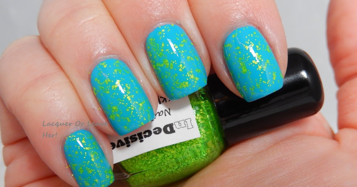 Lacquer or Leave Her!: Review: InDecisive Nail Lacquer Speckled Neon ...