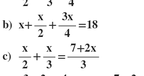 equações do 1 grau com fração exercicios resolvidos
